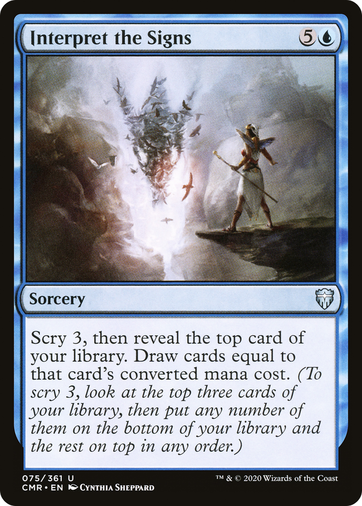 Interpret the Signs (CMR-075) Foil