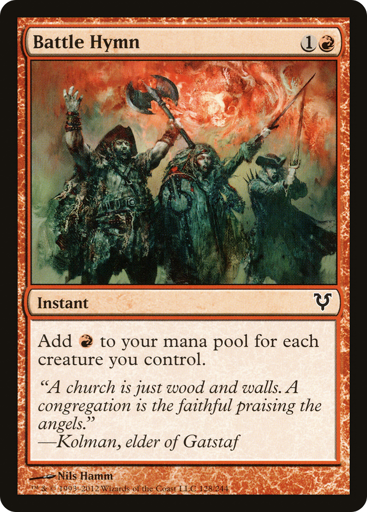 Battle Hymn (AVR-128) Foil