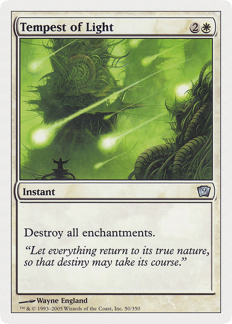 Tempest of Light (9ED-050) Foil