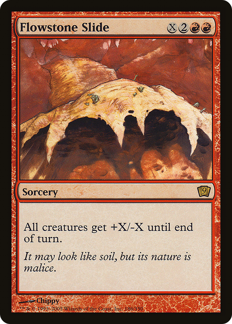 Flowstone Slide (9ED-186) Foil