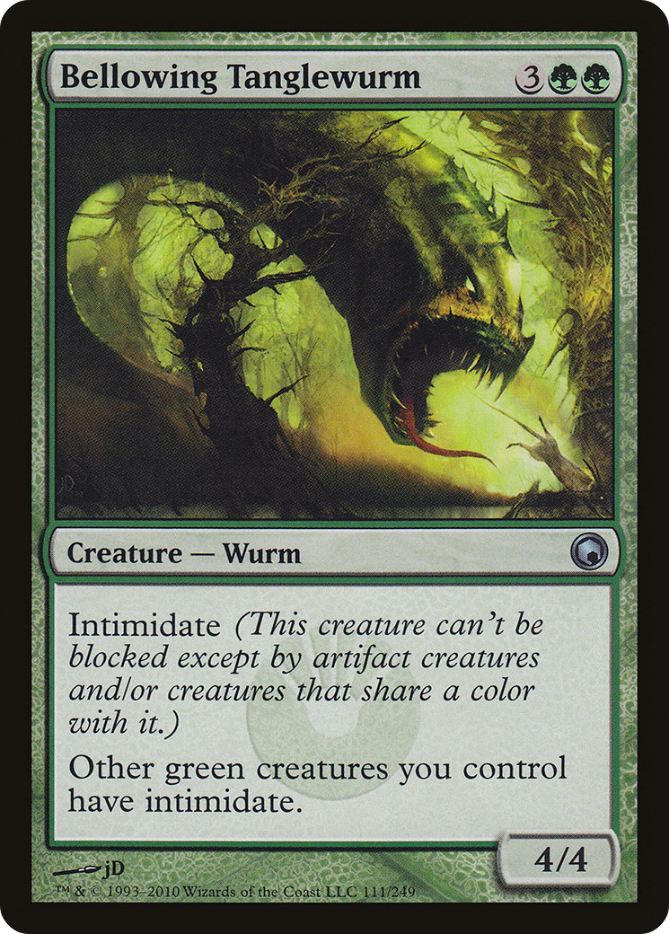 Bellowing Tanglewurm (SOM-111) Foil
