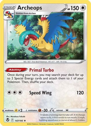 Archeops 147 - Reverse Holofoil - Holo Rare