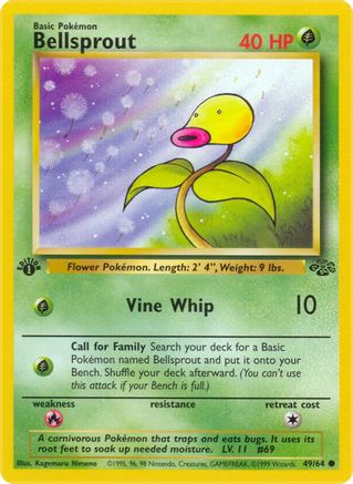 Bellsprout 049/64 - Unlimited Jungle - Common