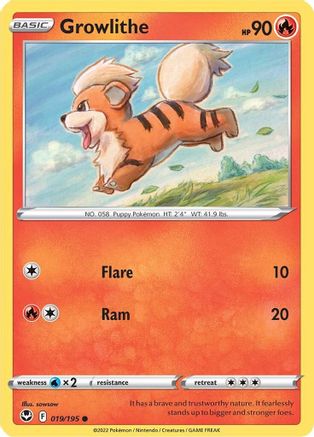 Growlithe 019 - Common