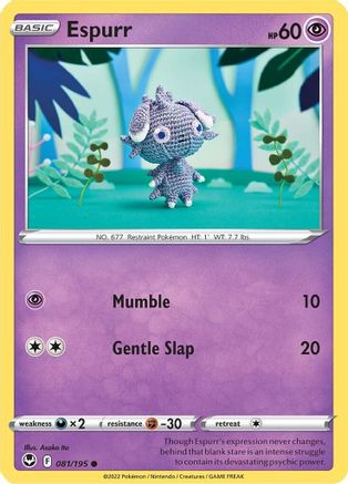 Espurr 081 - Reverse Holofoil - Common