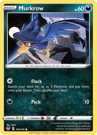 Murkrow 106 - Common