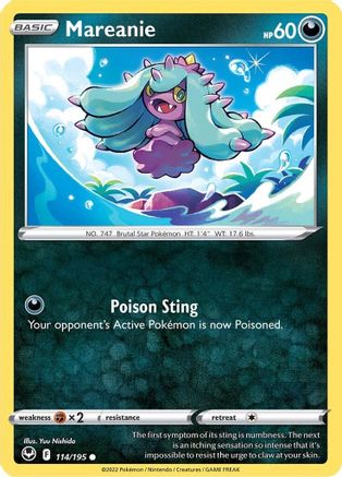 Mareanie 114 - Reverse Holofoil - Common
