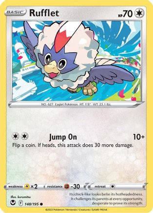 Rufflet 148 - Reverse Holofoil - Common