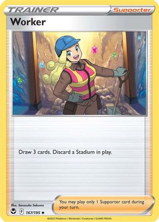 Worker 167 - Reverse Holofoil - Uncommon