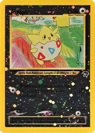 Togepi 4/18 - Promo - Reverse Holo