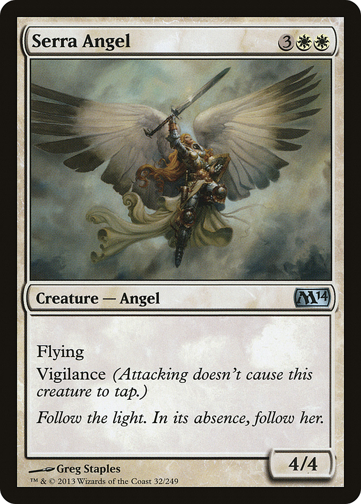 Serra Angel (M14-032) Foil