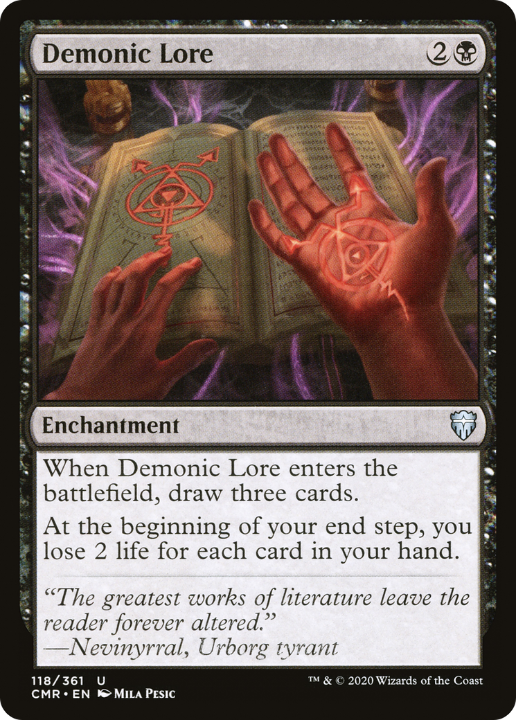 Demonic Lore (CMR-118)
