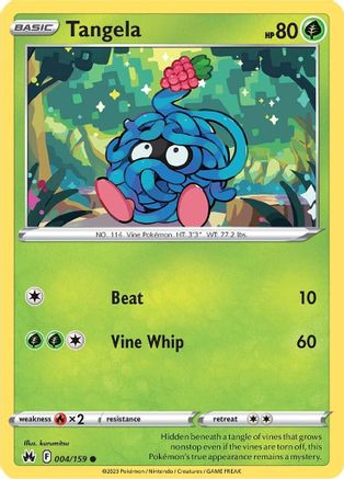 Tangela 004 - Reverse Holofoil - Common