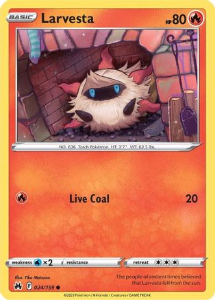 Larvesta 024 - Reverse Holofoil - Common