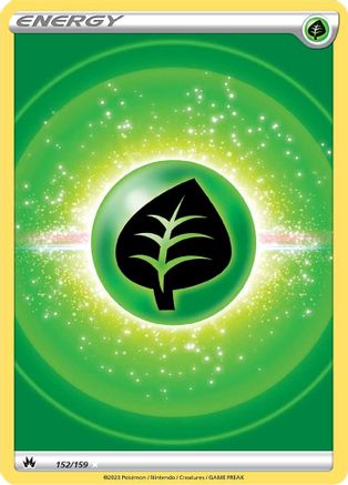 Grass Energy (Texture Full Art) 152 - Holofoil - Ultra Rare