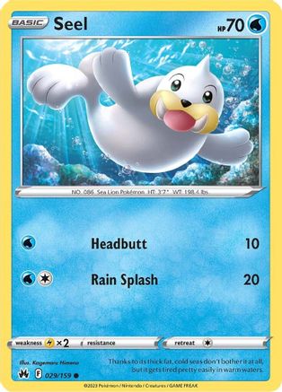 Seel 029 - Reverse Holofoil - Common