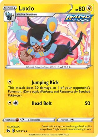 Luxio (41) (41) 041 - Reverse Holofoil - Uncommon