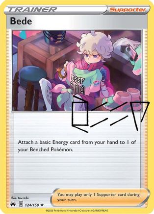 Bede 124 - Reverse Holofoil - Holo Rare