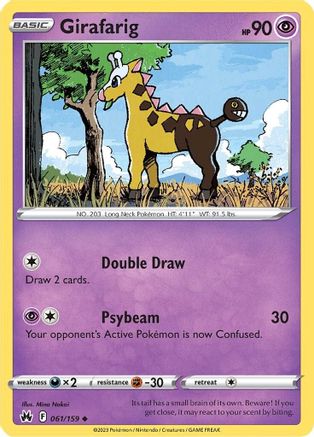 Girafarig 061 - Uncommon