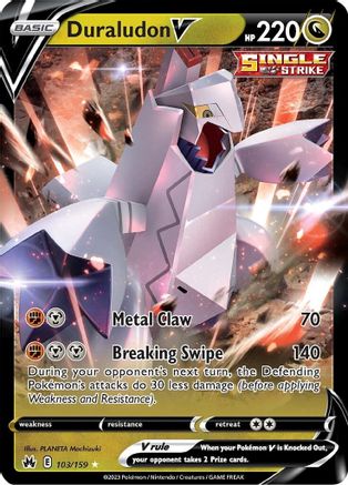 Duraludon V 103 - Holofoil - Ultra Rare