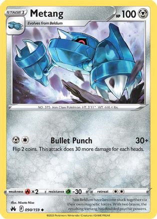 Metang 090 - Reverse Holofoil - Uncommon