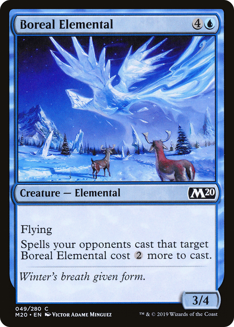Boreal Elemental (M20-049) Foil