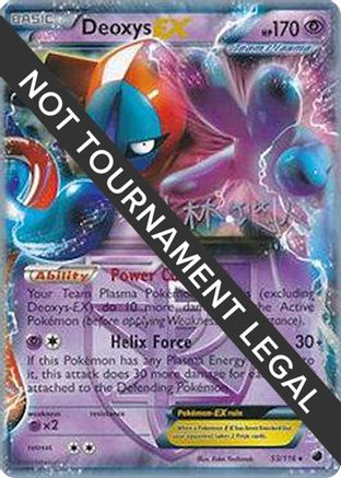 Deoxys EX - 2014 (Haruto Kobayashi) 053  World Championship Decks - Ultra Rare
