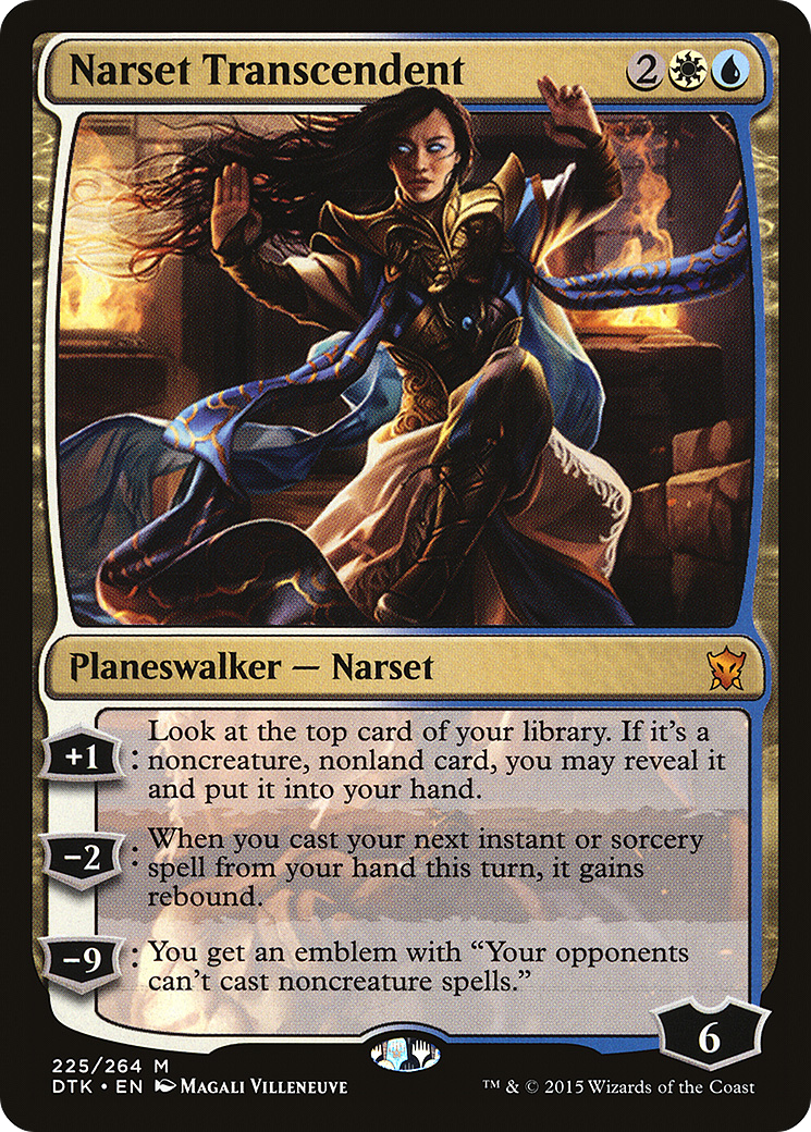 Narset Transcendent (DTK-225) Foil