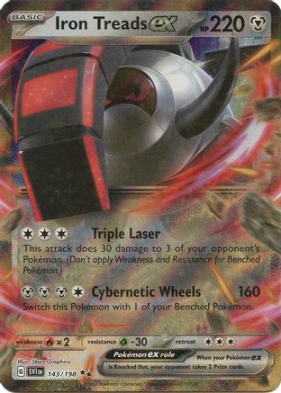 Iron Treads ex 143/198 - HolofoilDouble Rare