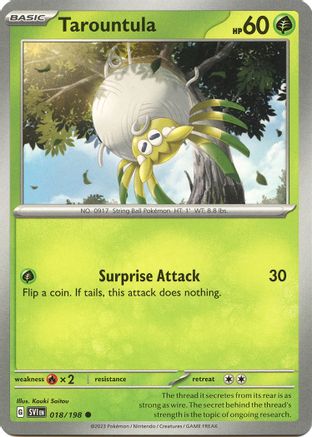 Tarountula 18/198 - Common