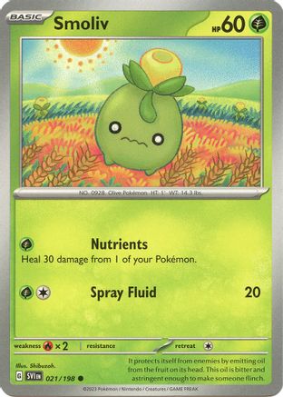 Smoliv 21/198 - Common - Reverse Holo