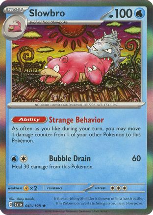 Slowbro 043 - Rare