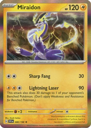 Miraidon 80 - Rare