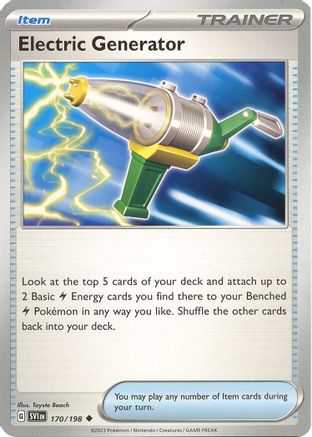 Electric Generator 170 - Uncommon