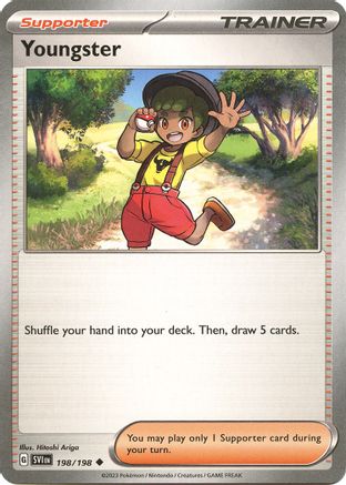 Youngster 198 - Uncommon - Reverse Holo