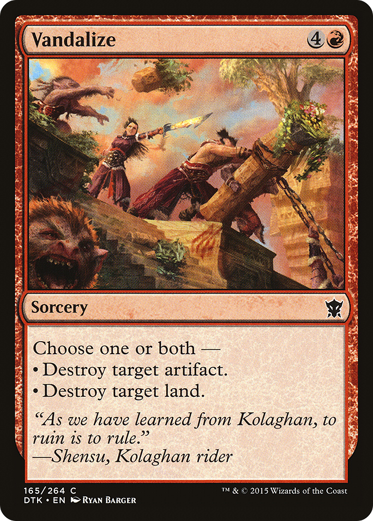 Vandalize (DTK-165) Foil