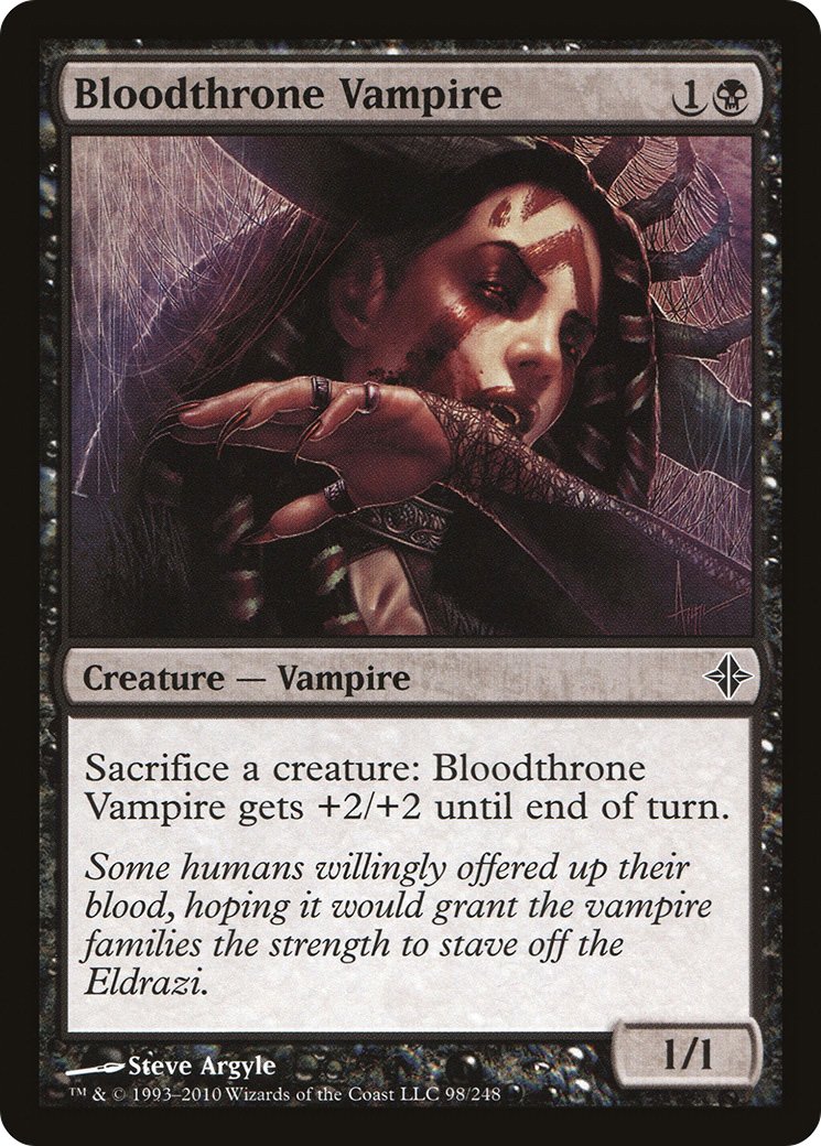 Bloodthrone Vampire (ROE-098) Foil
