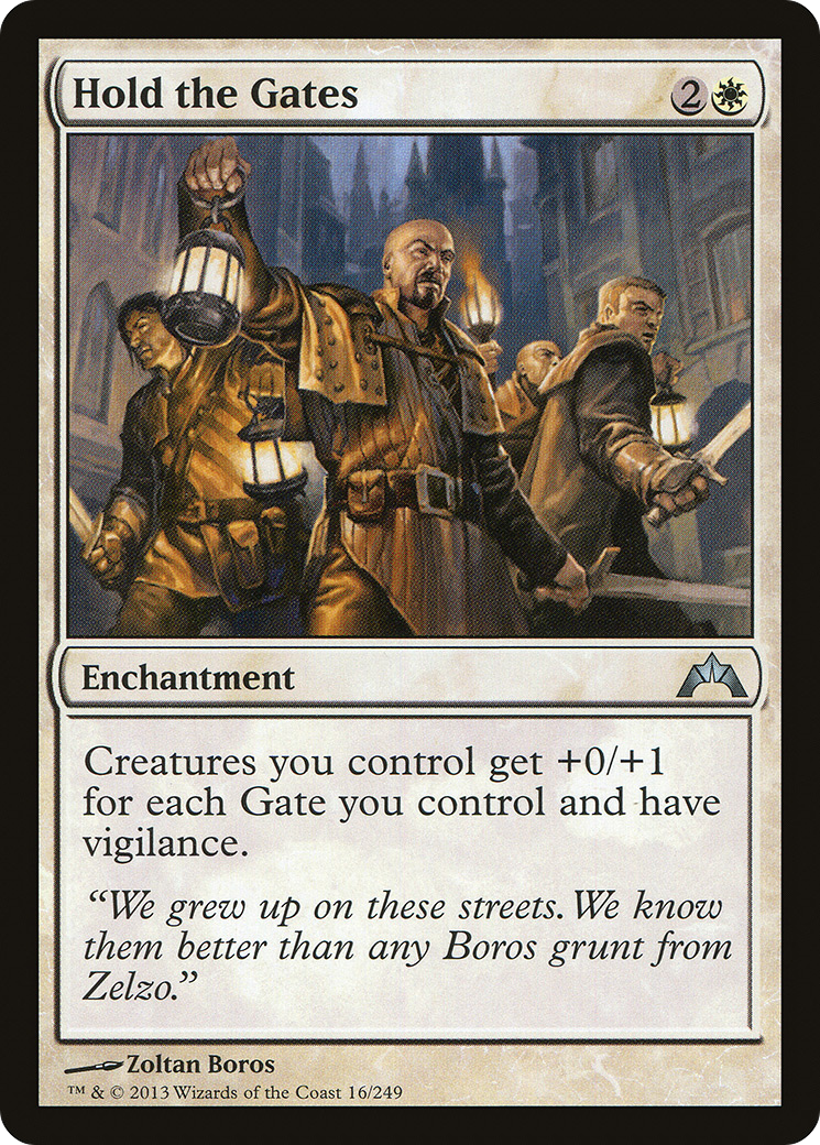 Hold the Gates (GTC-016) Foil