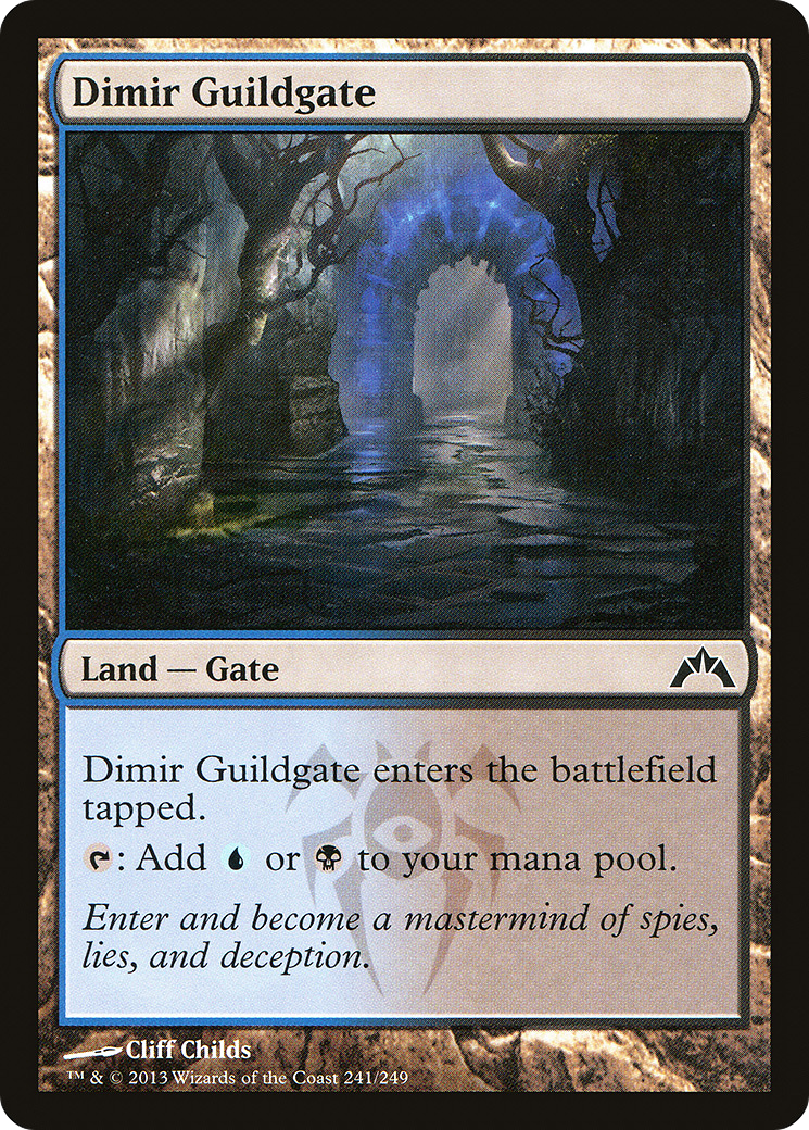 Dimir Guildgate (GTC-241) Foil