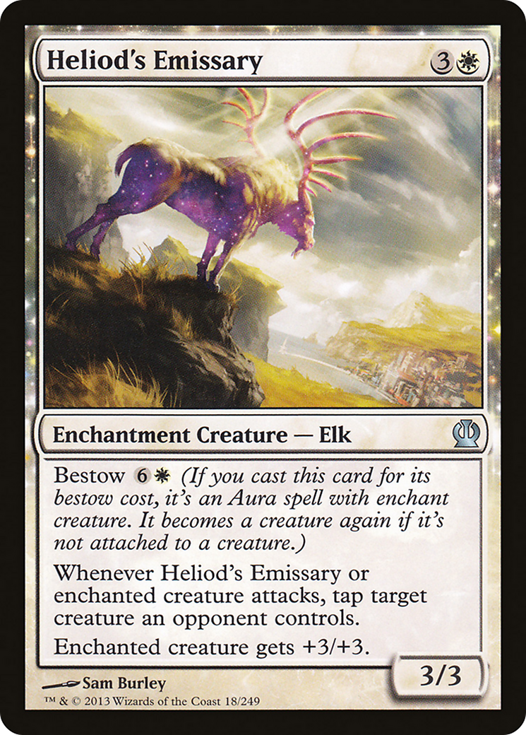 Heliod's Emissary (THS-018) Foil