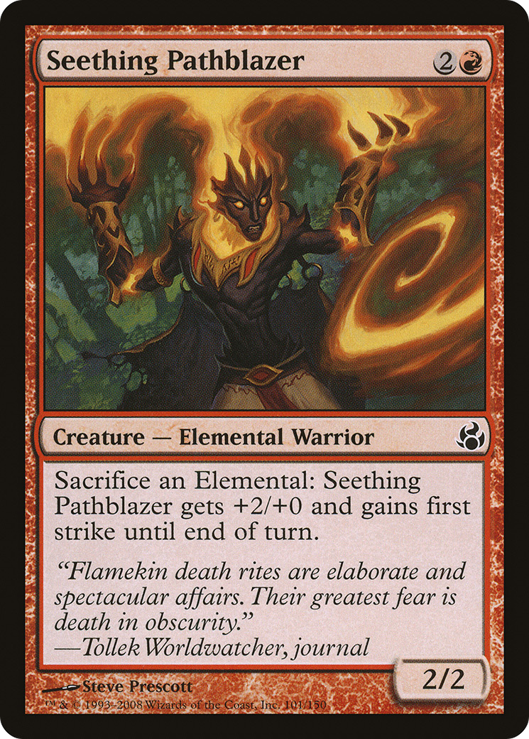 Seething Pathblazer (MOR-101) Foil
