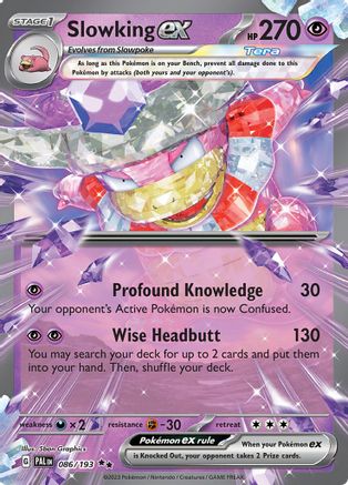Slowking ex 086/193 - HolofoilDouble Rare