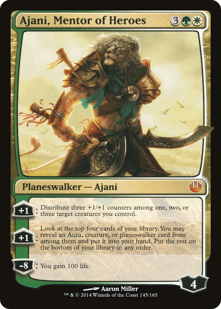 Ajani, Mentor of Heroes (JOU-145) Foil