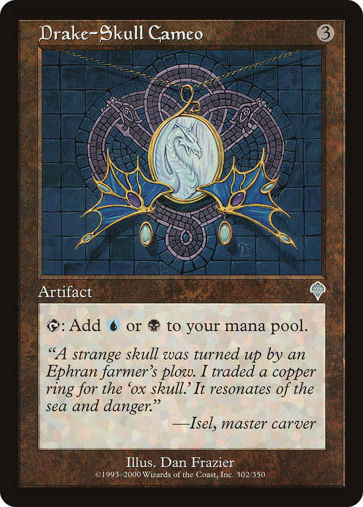 Drake-Skull Cameo (INV-302) Foil