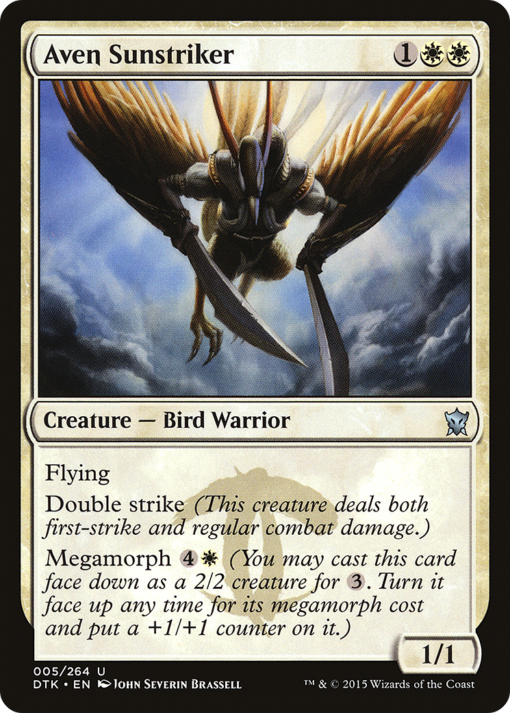 Aven Sunstriker (DTK-005) Foil