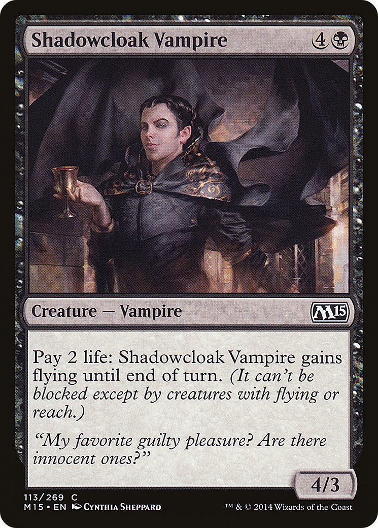 Shadowcloak Vampire (M15-113)