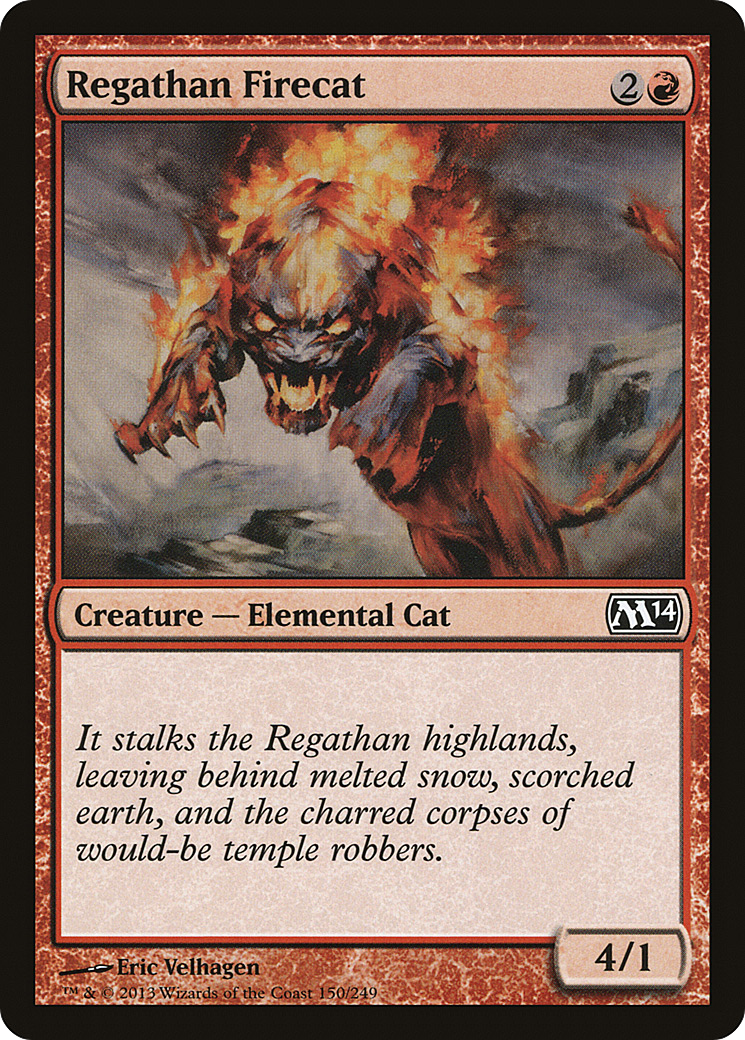 Regathan Firecat (M14-150) Foil