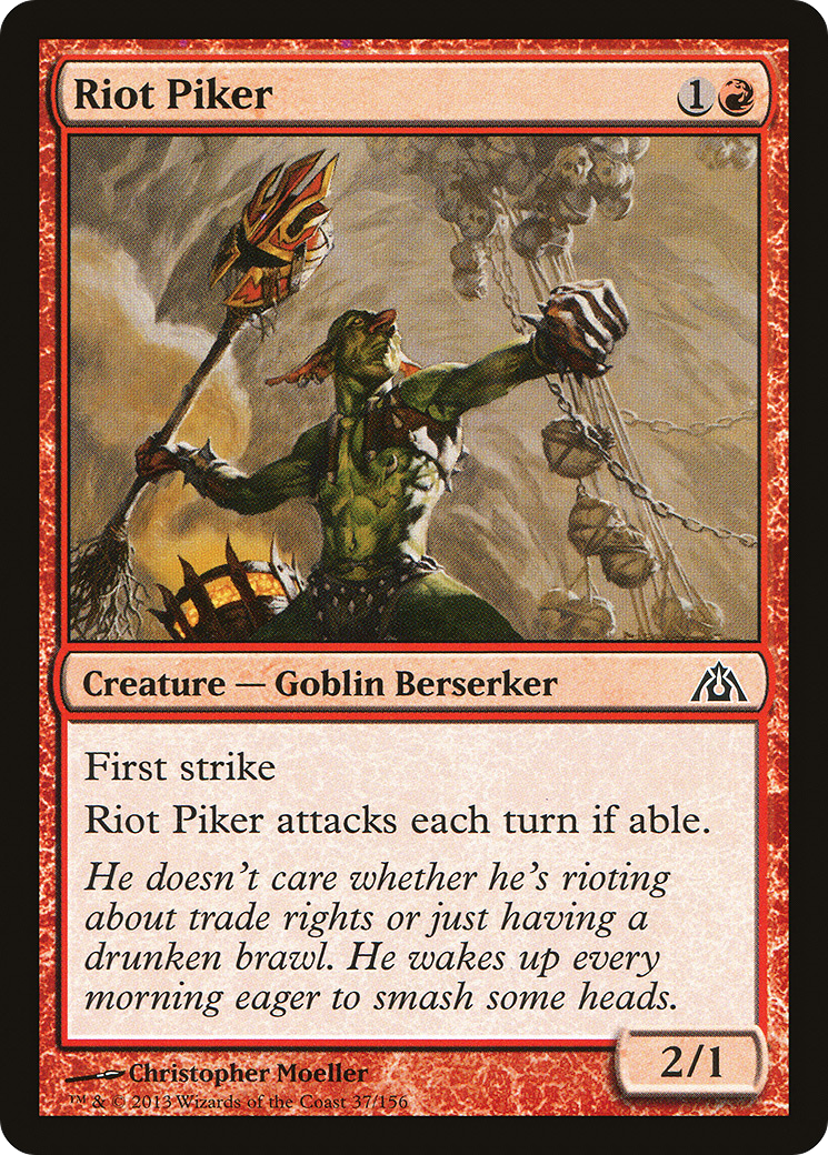 Riot Piker (DGM-037) Foil