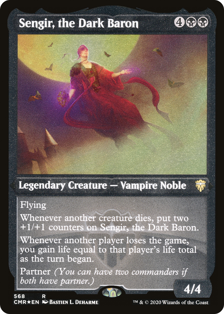 Sengir, the Dark Baron (Foil Etched) (CMR-568) Foil