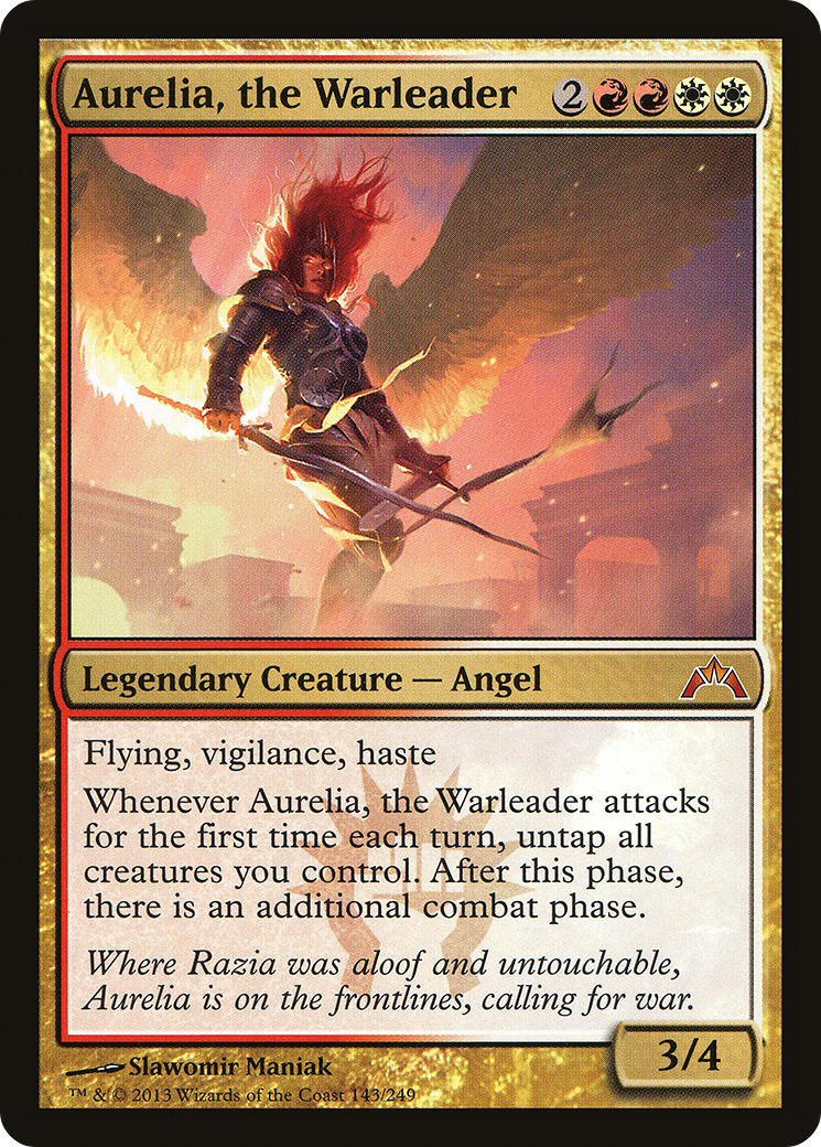 Aurelia, the Warleader (GTC-143)